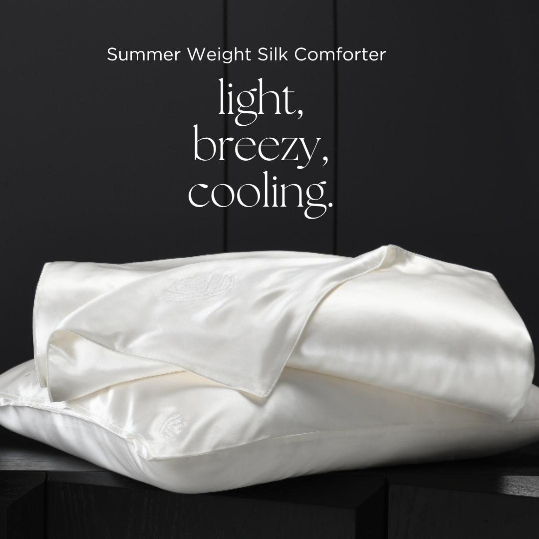 Summer Weight Silk Shell Comforter - Online Only